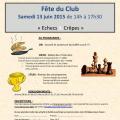 Tous  la fte du club 2015 le samedi 13 juin