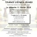 Tournoi Jeunes d'Ermont - Dimanche 11 fvrier 2018