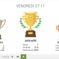 Rsultats du 3e Tournoi de Blitz