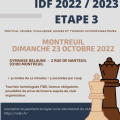 3e Etape Festival Jeunes IDF - Montreuil - Dimanche 23 octobre 2022